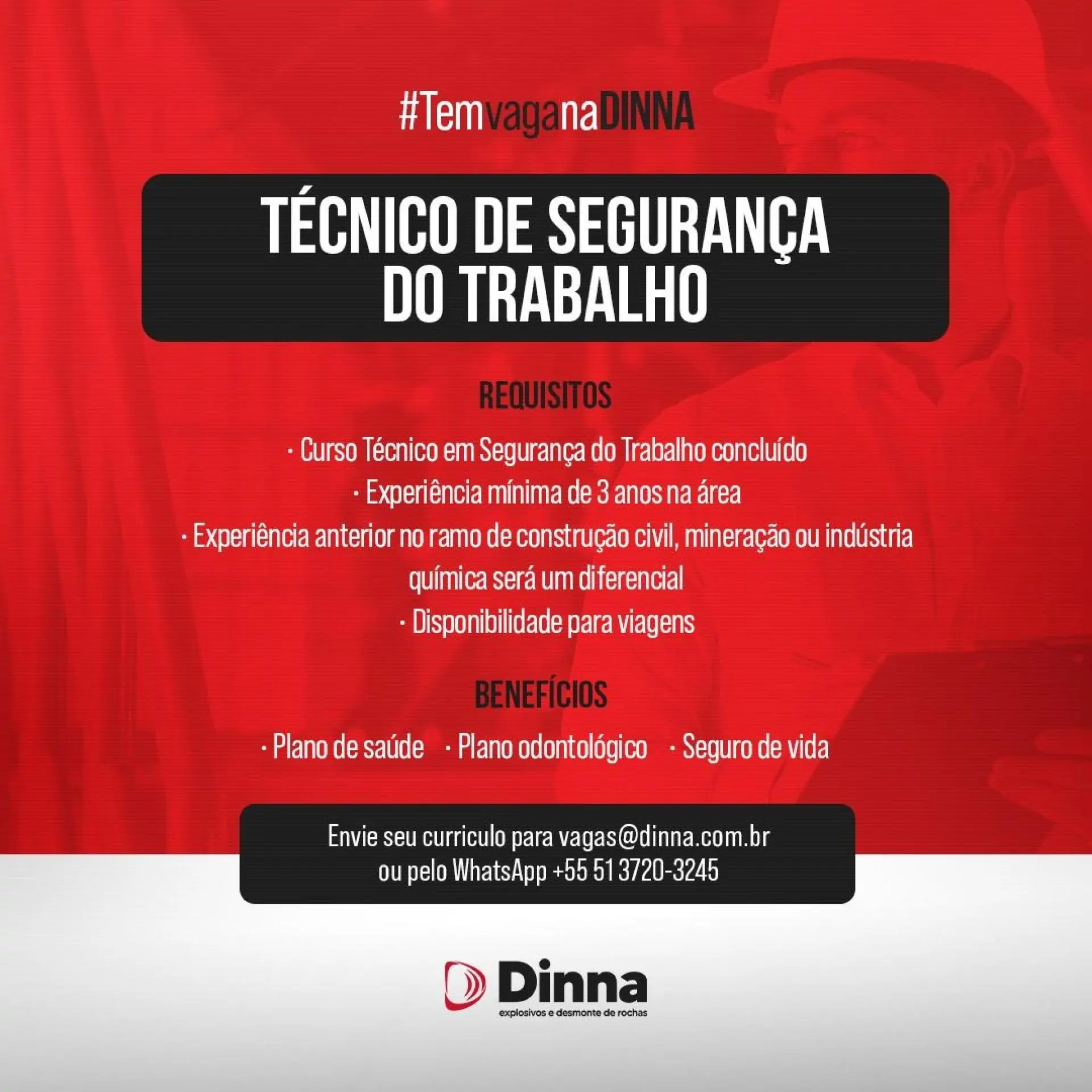 Técnico de Segurança do Trabalho 